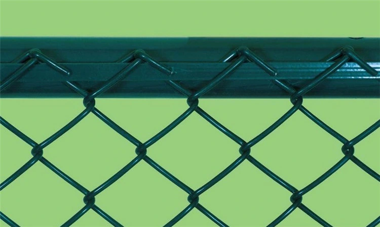 3.0mm Galvanized Chain Link Fence Diamond Mesh Fence in Good Price