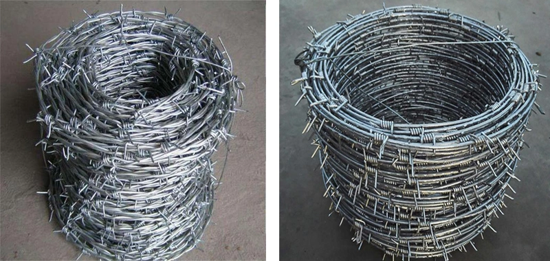 Double Twist PVC Barbed Wire Razor Wire Price