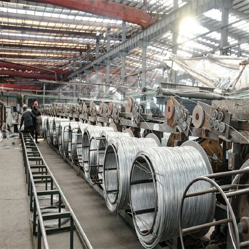 High Quality From Vietnam The Flat Hot DIP-Galvanized Binding Iron Galvanized Steel Wire